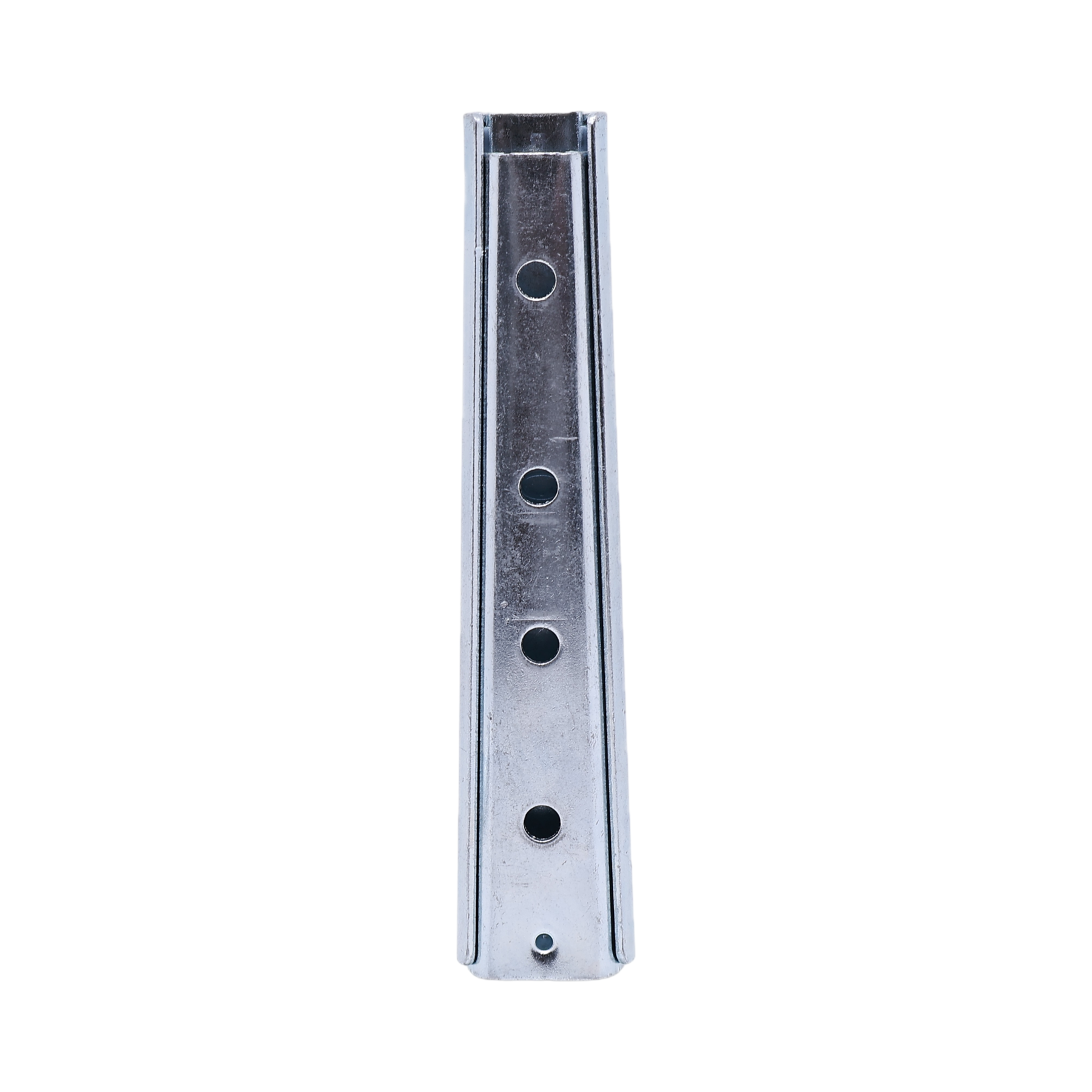 Front view of a sofa connector on a white background